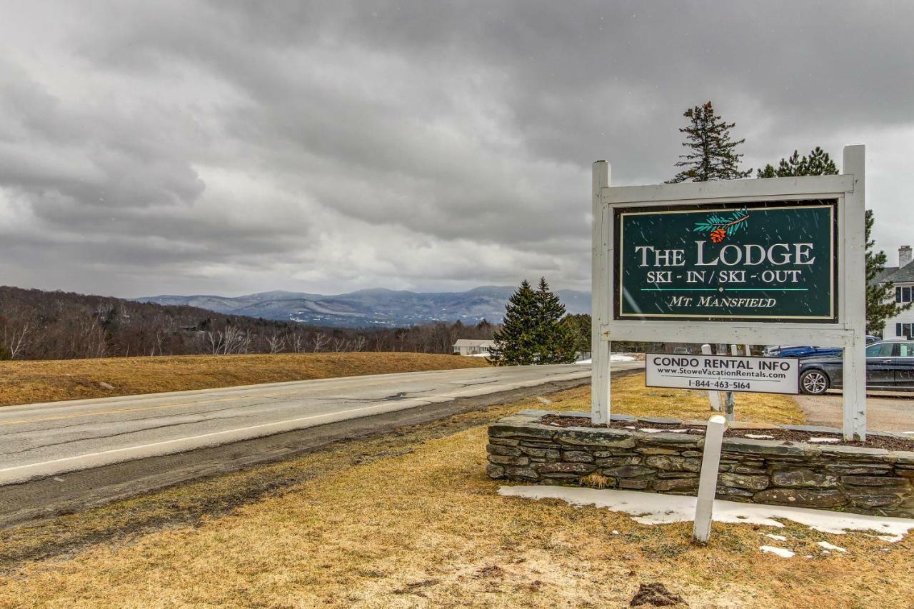 The Lodge #23 Stowe Fork Eksteriør billede